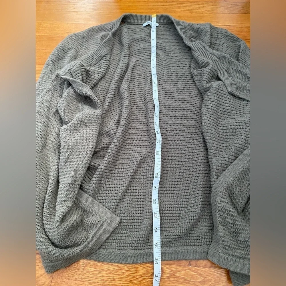 Madewell Seabank Cardigan Open Front Sweater, Size XL, Dolman Sleeve Sweater